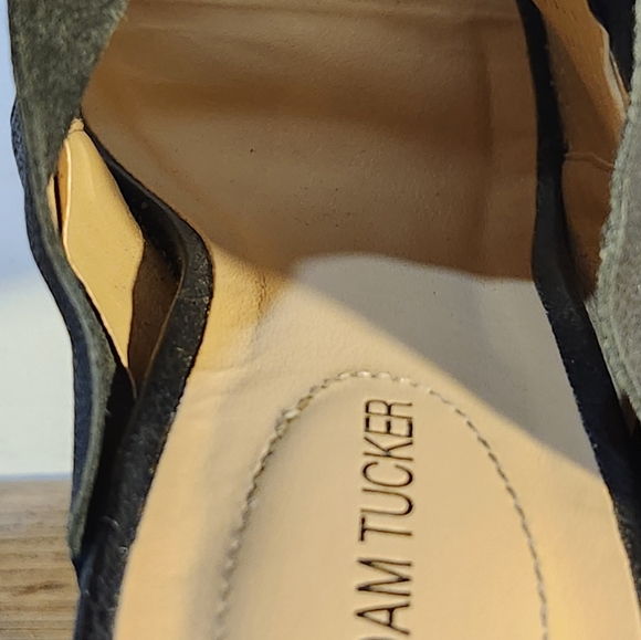 Adam Tucker Mylee Open toe slip on. Black leather, Size 8.5‎ - Picture 8 of 8